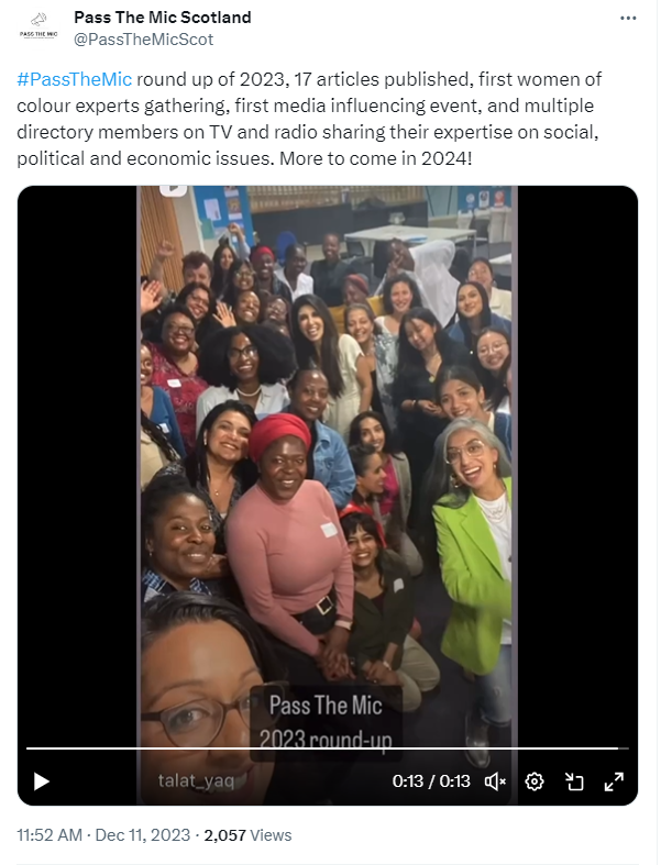 Selfie of a group of women of colour 